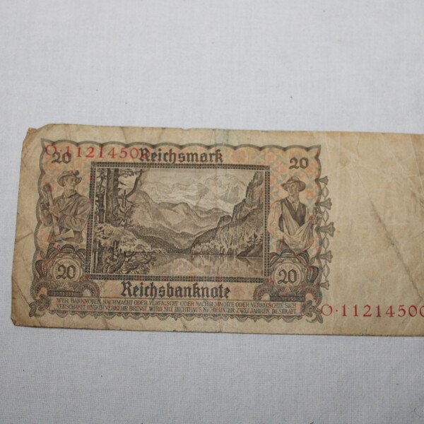 Billet de 20 Reichsmark