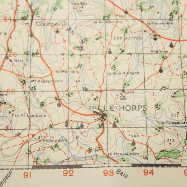 Carte Ambrieres