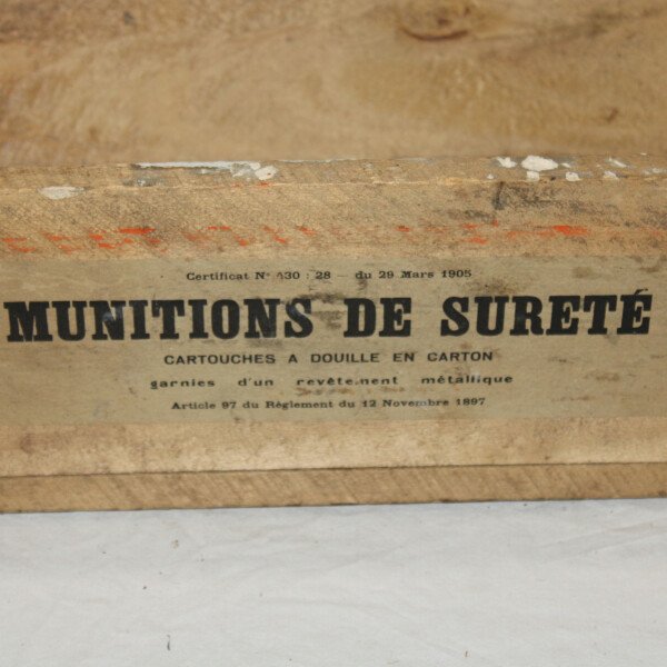 Caisse munitions de sureté