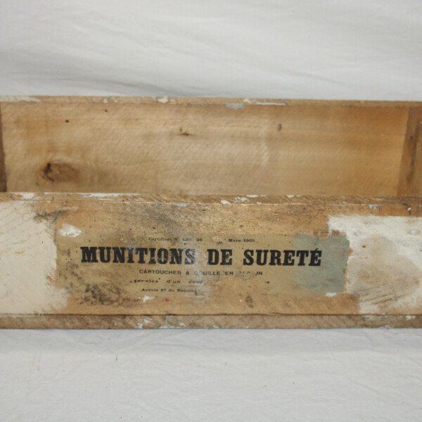 Caisse munitions de sureté