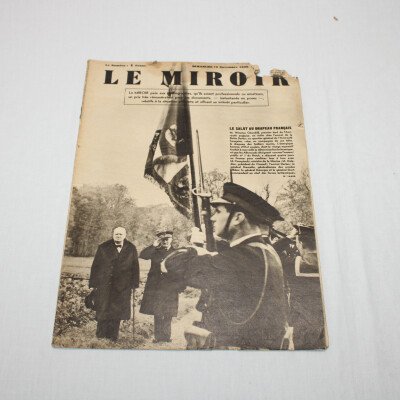 Le miroir 12 nov 1939