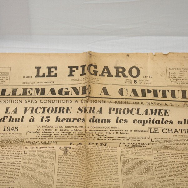 Le figaro 8 mai 1945