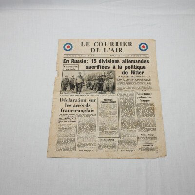 Courrier de l'air 10 fev 1944