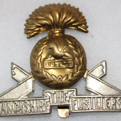 Cap badge Lancashire fusilliers