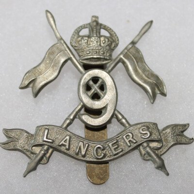 Cap badge 9th queen's royal lancers