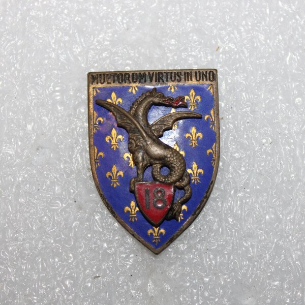 insigne du 18e regiment de dragon