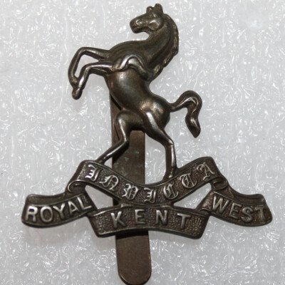 cap badge royal west kent