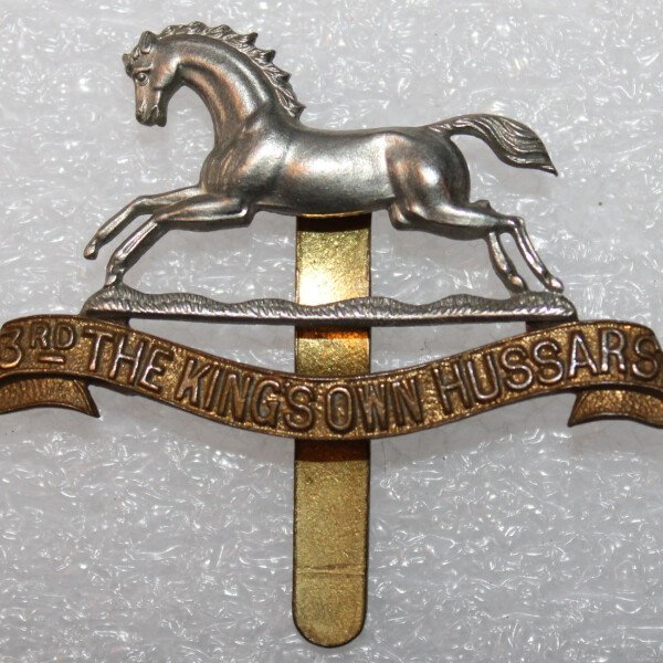 Cap badge 3th king's own hussars